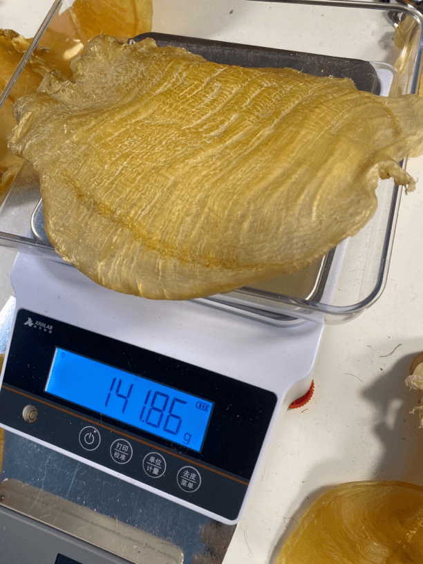 赤嘴临时散称1 g一500 g鱼胶广东汕头