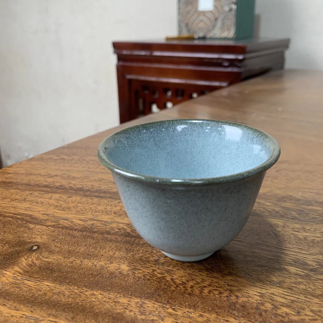 龙泉青瓷手工杯功夫茶茶杯