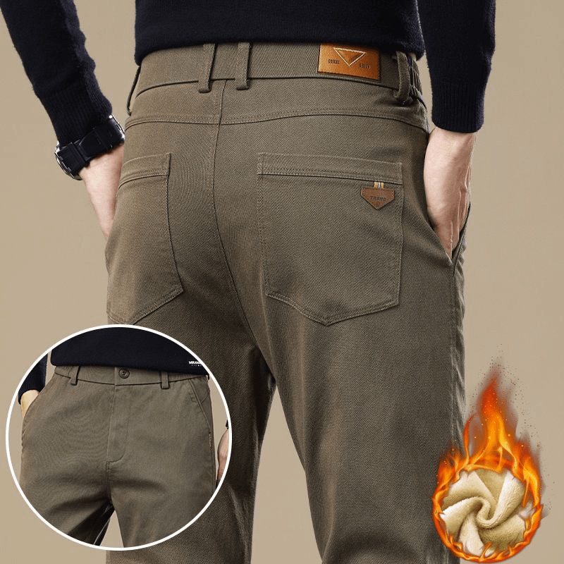 秋冬季高档商务休闲裤男士新款免烫西裤潮流修身小脚休闲长裤子男
