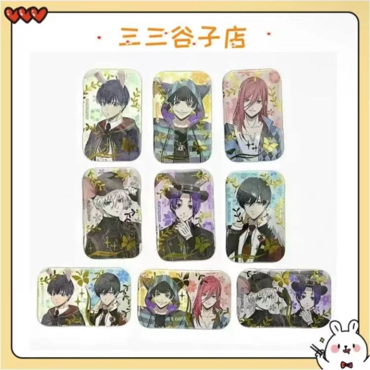 【现货】蓝色监狱 烫金方吧唧 全9种（未成年禁止下单）盲袋