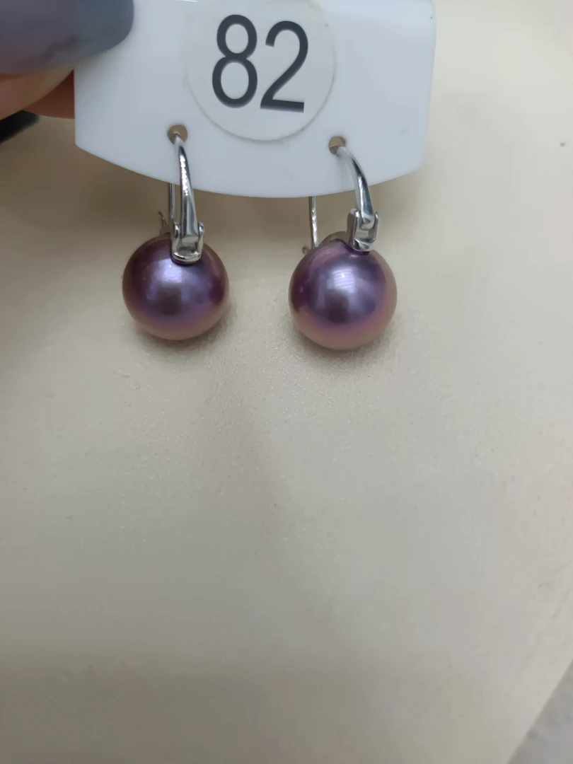 丽源珠宝推荐  天然淡水珍珠简单大气耳扣款