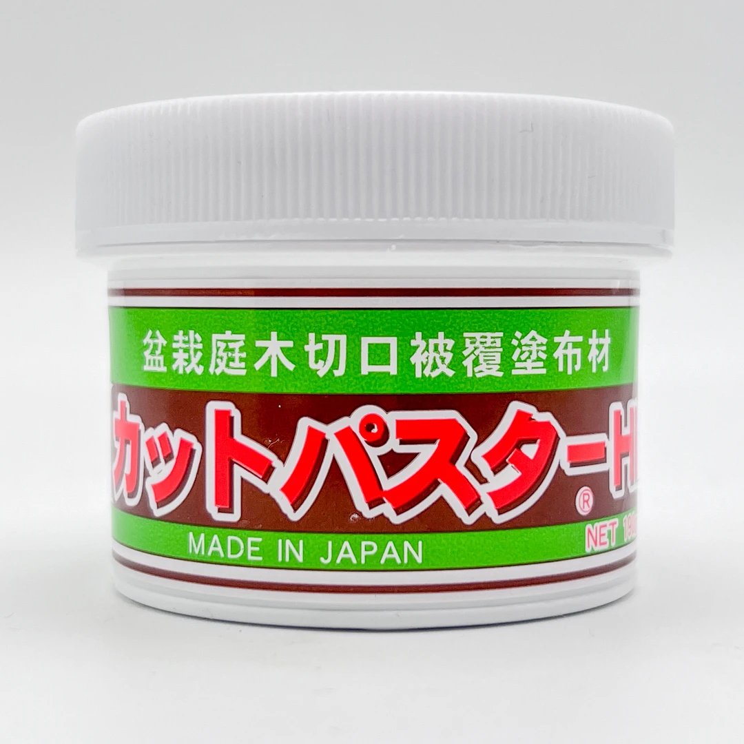 日本进口盆景松柏杂木专用切口伤口愈合泥填窟窿190g