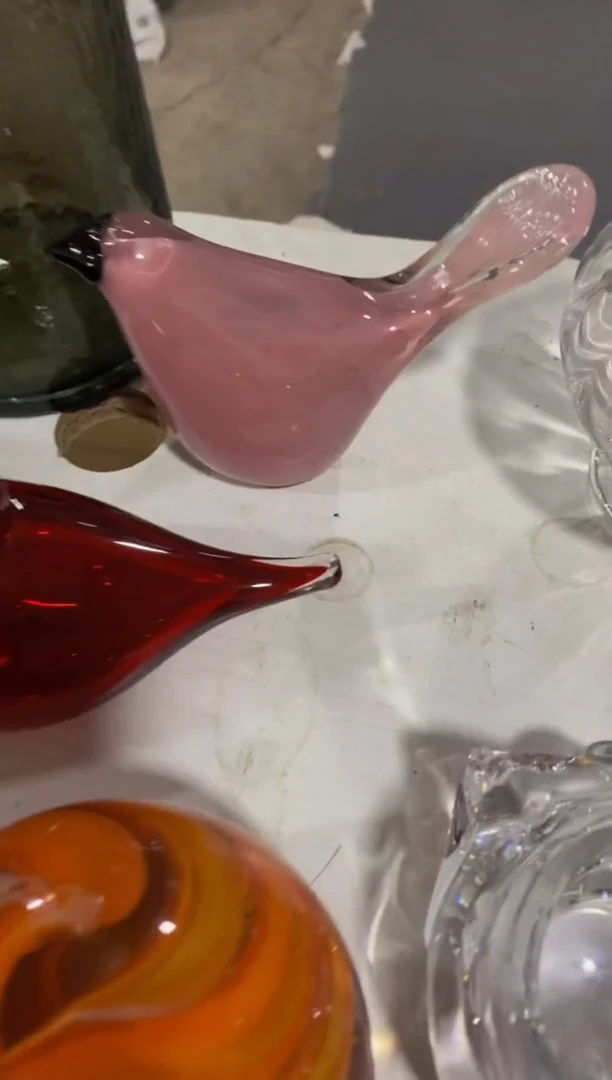 【闪购商品】粉色朝朝暮暮小鸟摆件