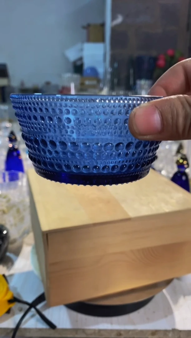 【闪购商品】雨水蓝露珠碗