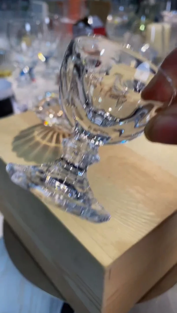 【闪购商品】小哈库水晶小蛋杯