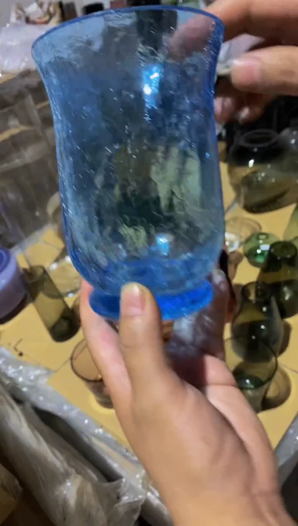 【闪购商品】风灯蓝色小瓶高18