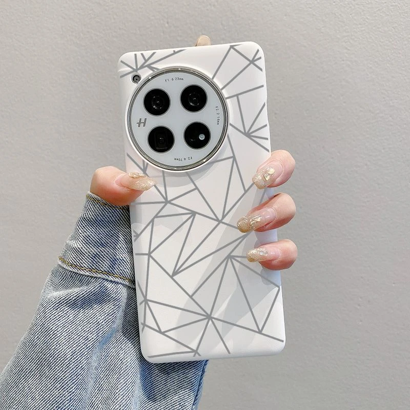 一加13手机壳1+ACE3Pro超薄OnePlus12半包硬壳11大孔镜头ACE2男生