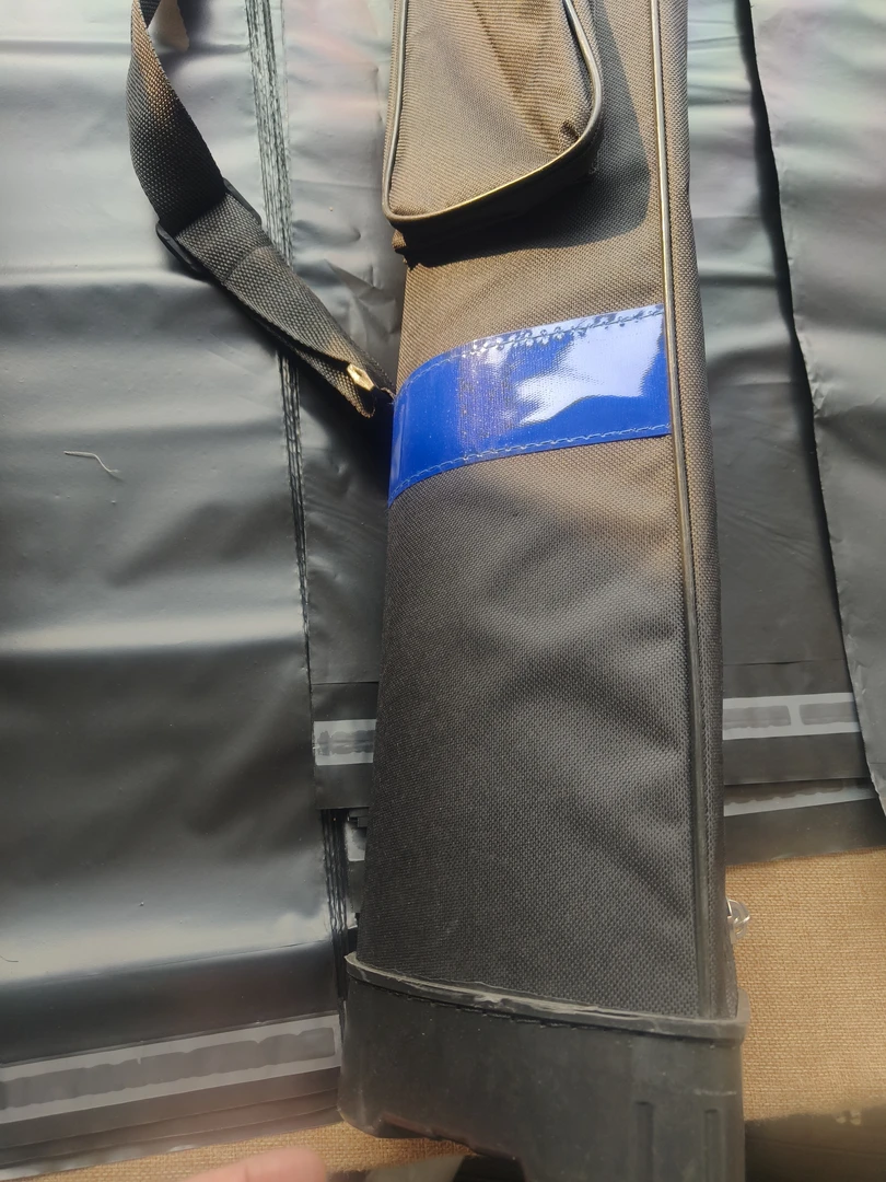 微瑕125厘米单层直壳包竿包渔具包颜色随机