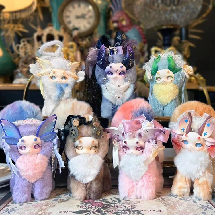 【拆盒】欧嘀-猫猫龙-幻想生物魔法学院系列-瑶瑶潮玩玩具摆件盲盒
