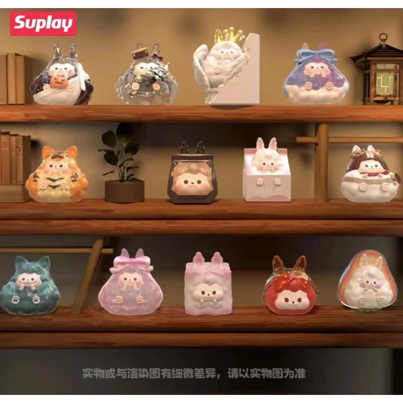 【拆盒】嘿粉儿xJPT_KIKI-mini经典盲袋第二弹_潮玩摆件盲盒