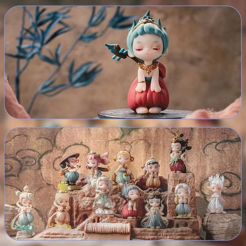 【拆盒】锦鲤拿趣-香料公主伎乐-潮玩摆件盲盒