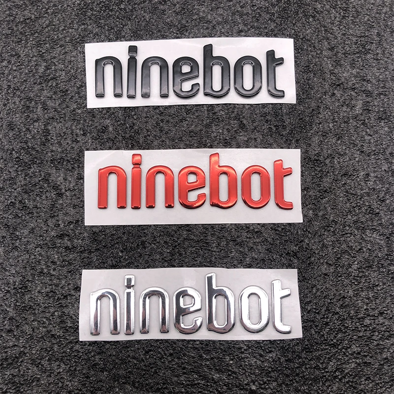 九号电动车贴纸ninebot字母贴立体改装防水装饰贴花车身车尾贴标