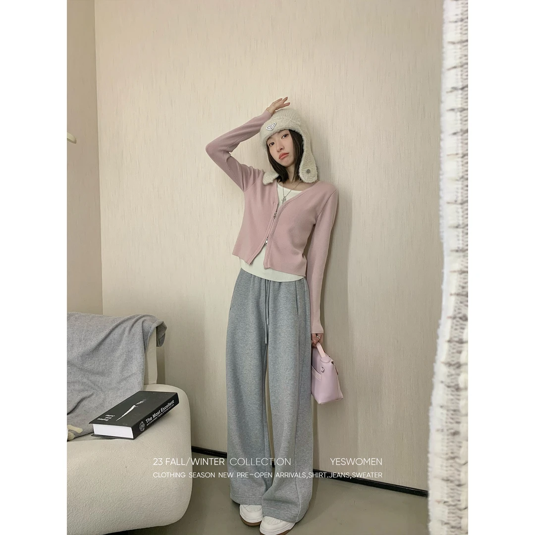 YESWOMEN 加绒裤王·冬日保暖舒适实穿拖地裤休闲随性XY20310C1670