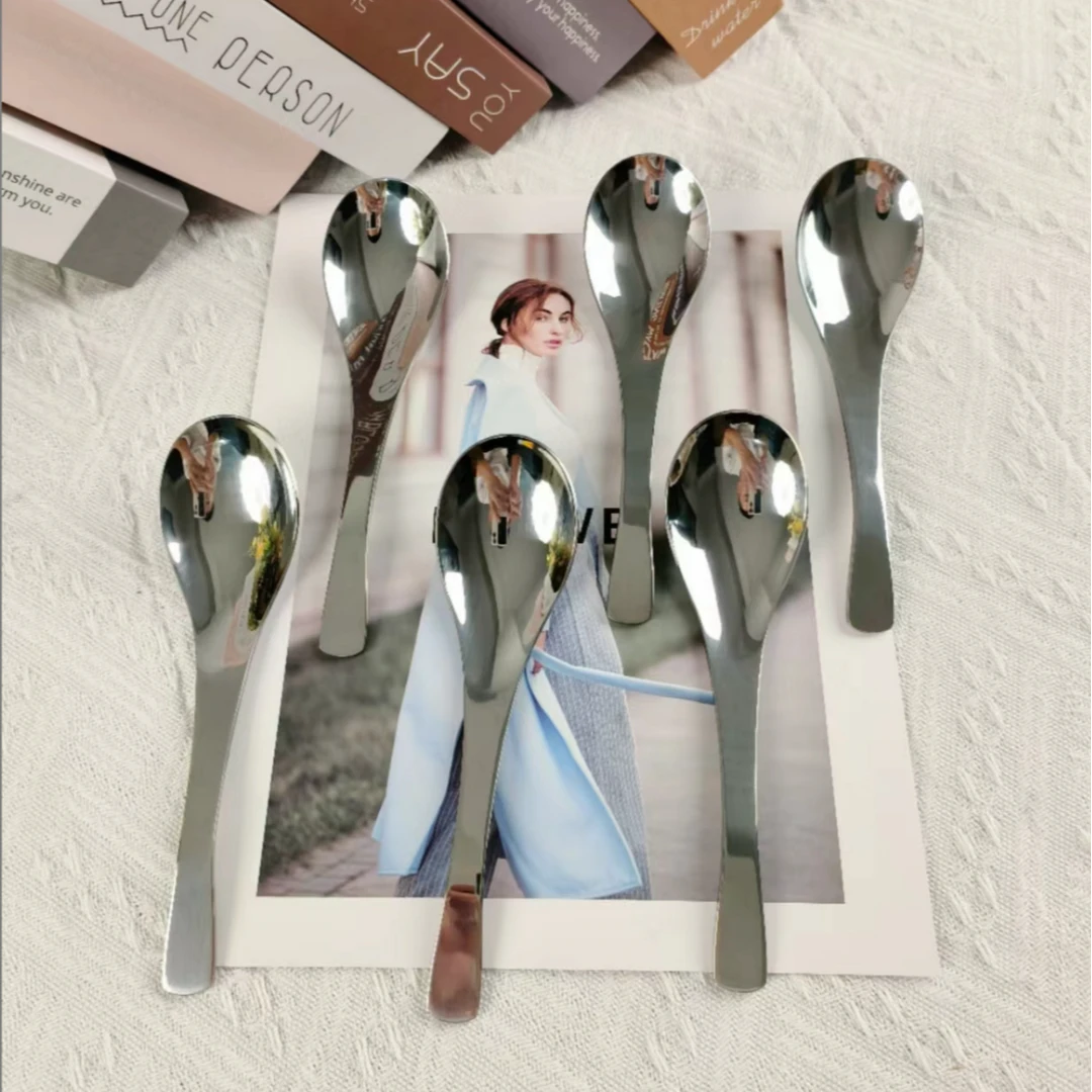 伯爵勺家用创意吃饭喝汤勺子六只装