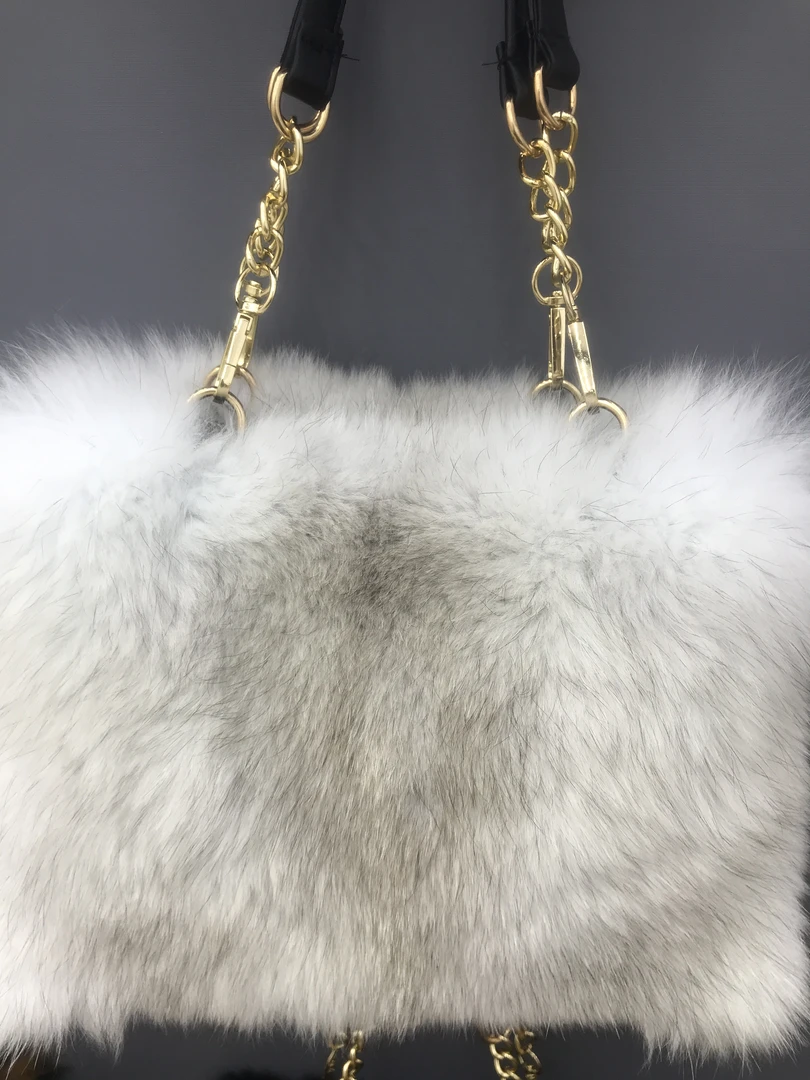 【嘉鑫泽】时尚皮草包【以直播间实物为准】