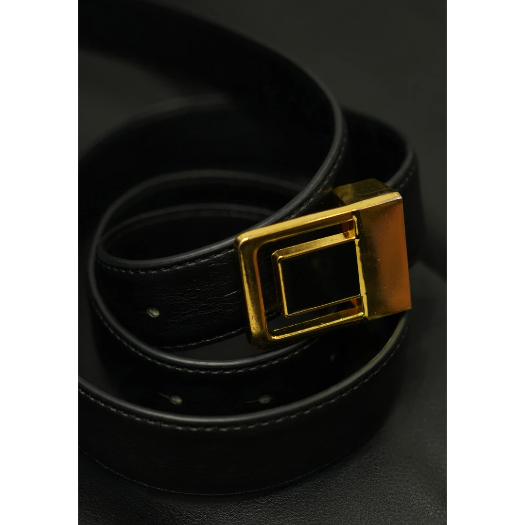 【造型单品】经典复古款简约好搭配中古女士休闲腰带百搭平滑扣