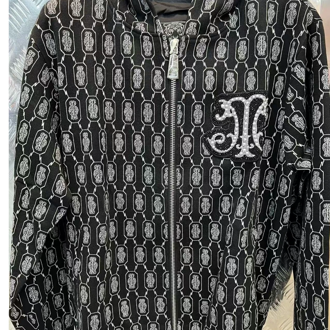 长安万达TCH 男女同款老花外套T66A116101