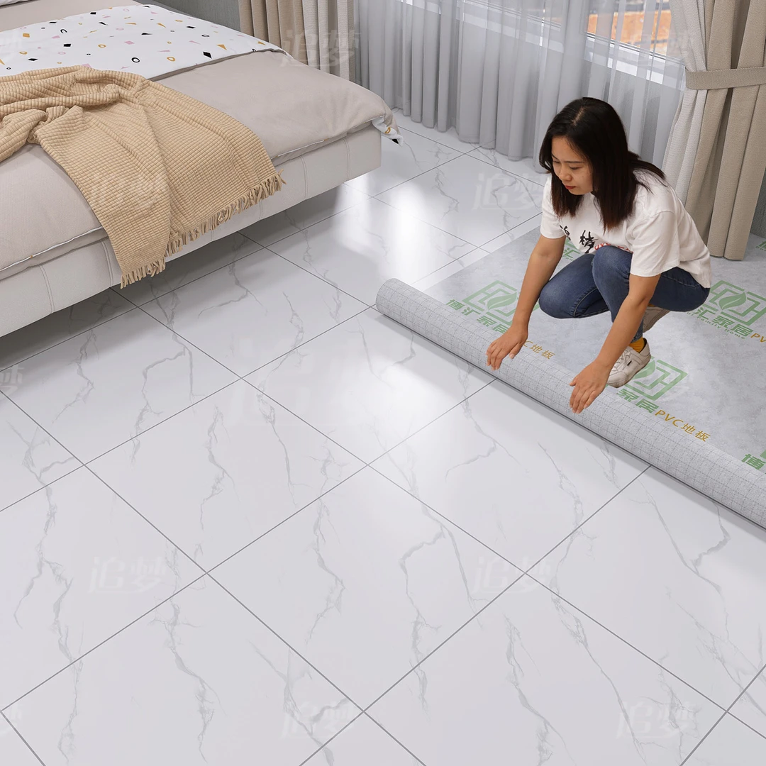 地板革加厚耐磨防水地板贴ins网红地毯水泥地直接铺pvc地板胶垫