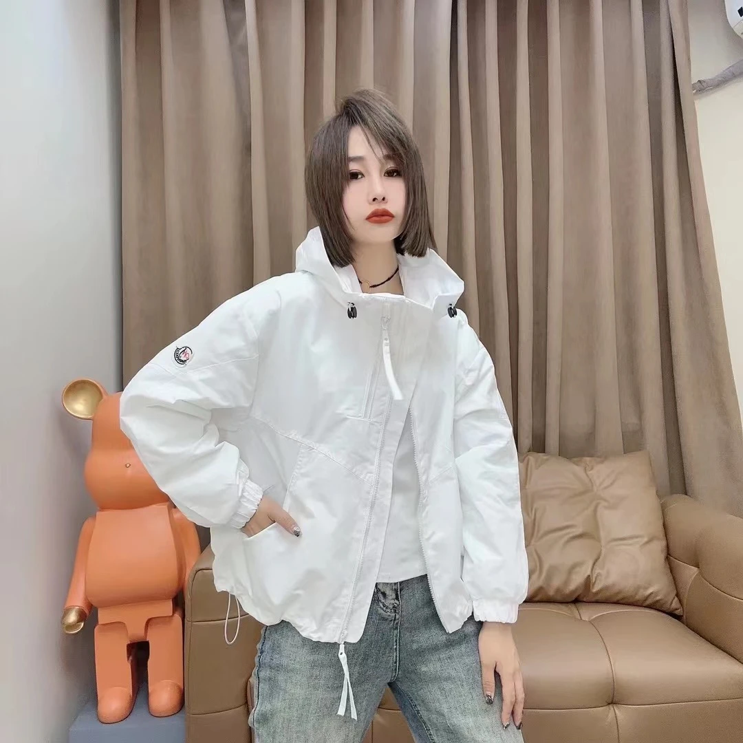 2024秋季新款冲锋衣外套女短款上衣女简约帅气小个子时髦工装夹克