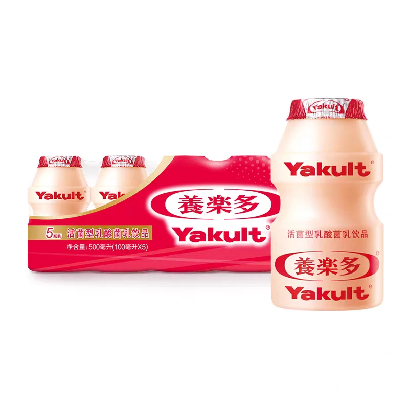 养乐多乳酸菌饮品100ml*5瓶/组