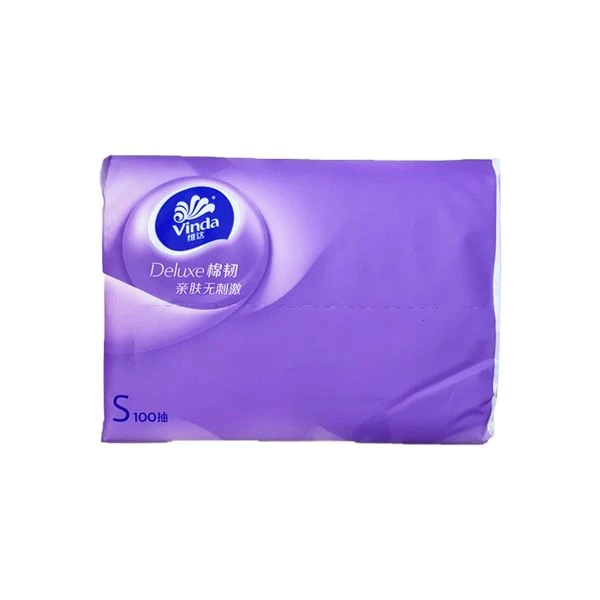 维达棉韧抽取面巾纸3层 100抽/包