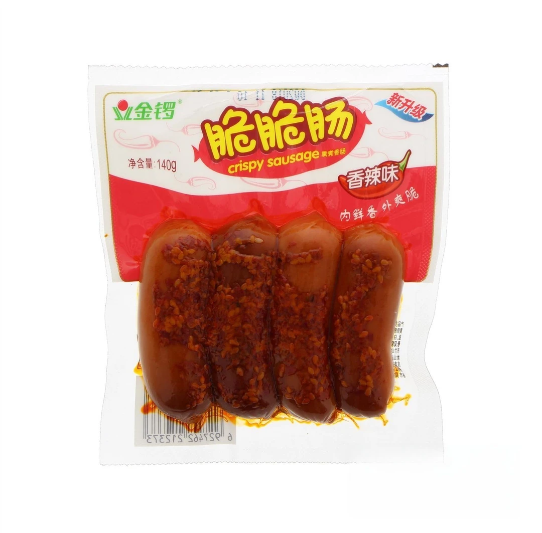 金锣 香辣味脆脆肠香肠泡面搭档 140g/个