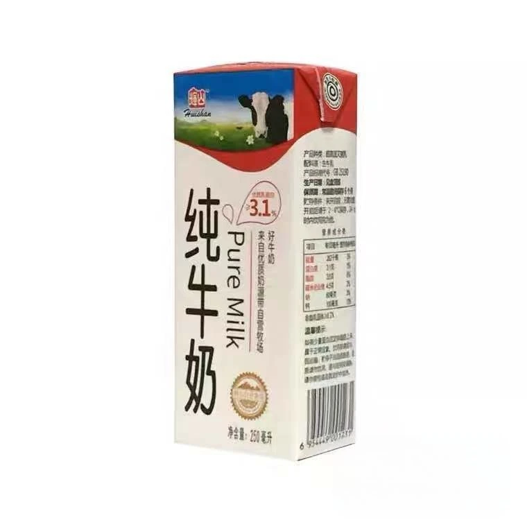 辉山 利乐砖纯牛奶 250ml/盒