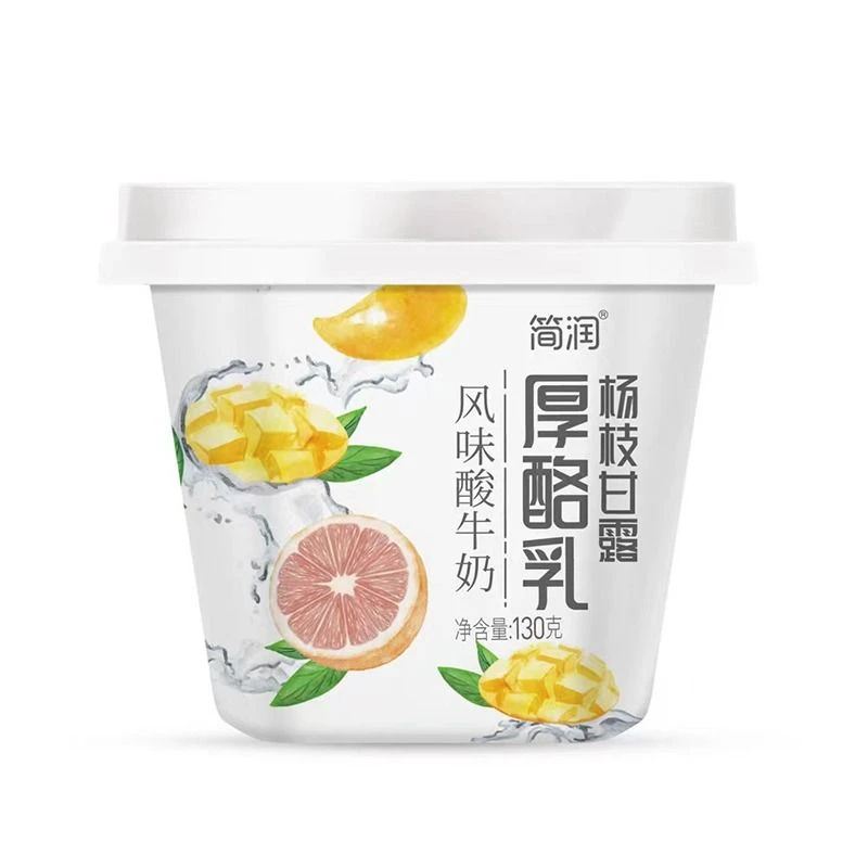 简润厚酪乳杨枝甘露风味酸牛奶 130g/盒