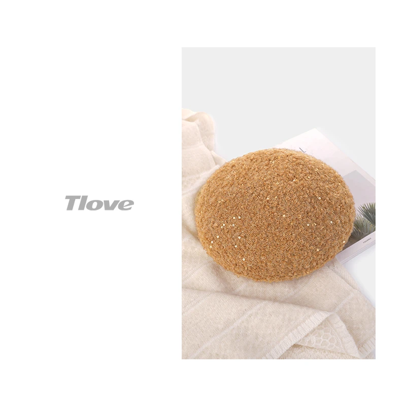 9813秋冬时尚百搭韩版帽子ins简约贝雷帽