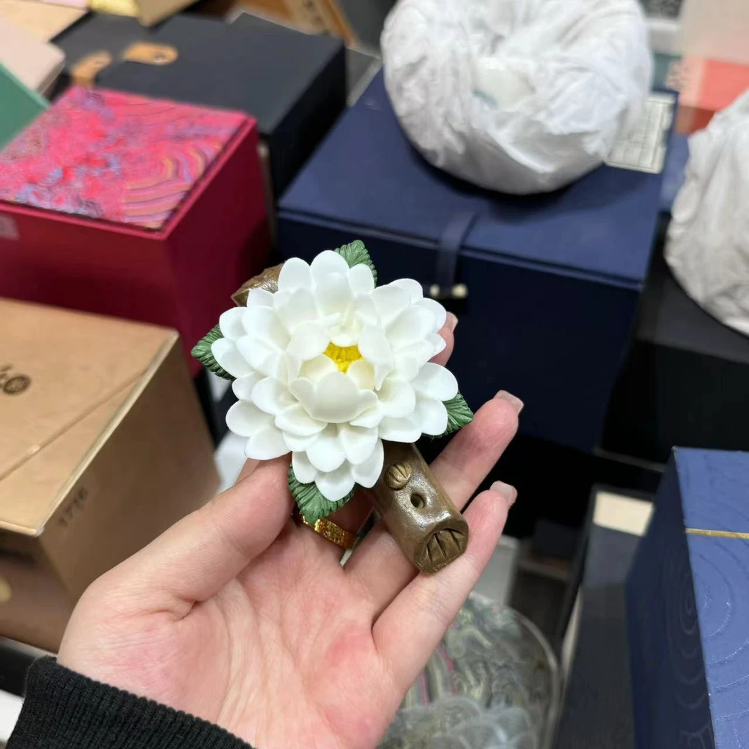 手工捏花香插摆件 GH2482