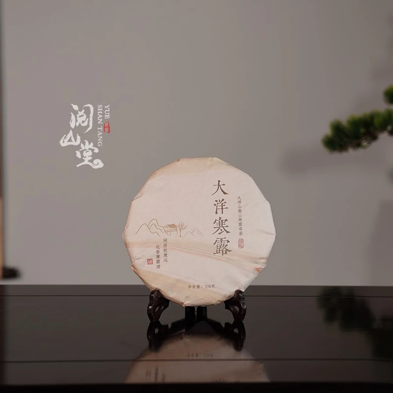 阅山堂 | 大洋寒露 私房寿眉 2020年福鼎大洋山高山白茶 清甜醇柔