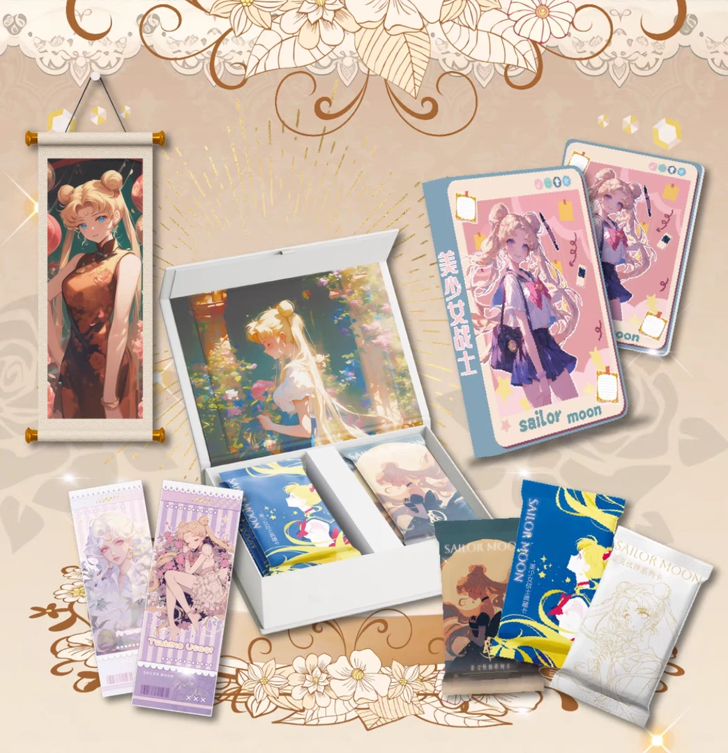 【撕撕卡+4】YOKA约卡《美少女战士》收藏卡牌盲盒（国卡）