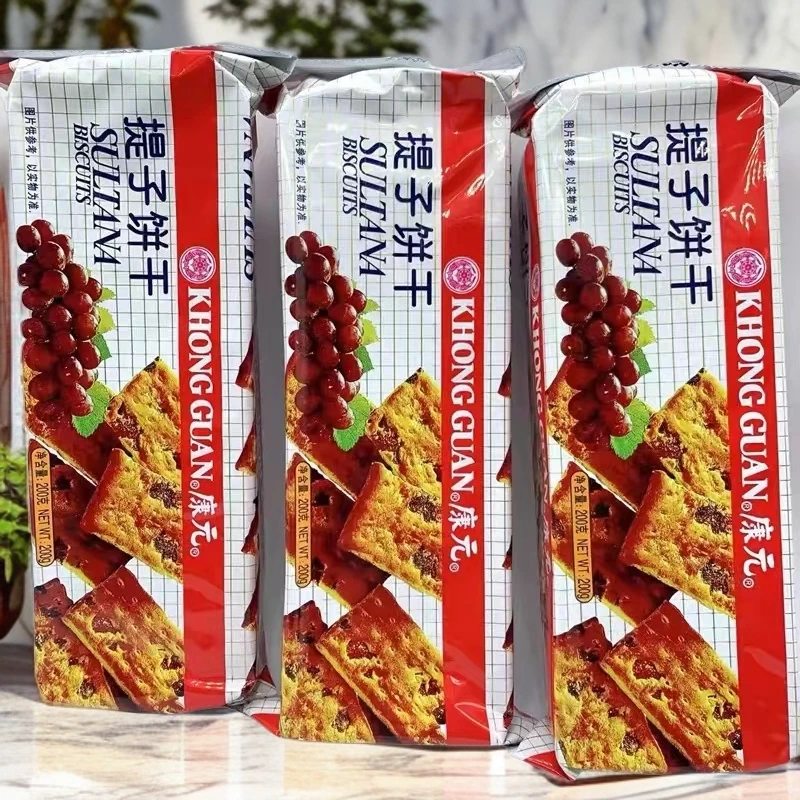 康元康元提子饼干饼干零食200克/袋