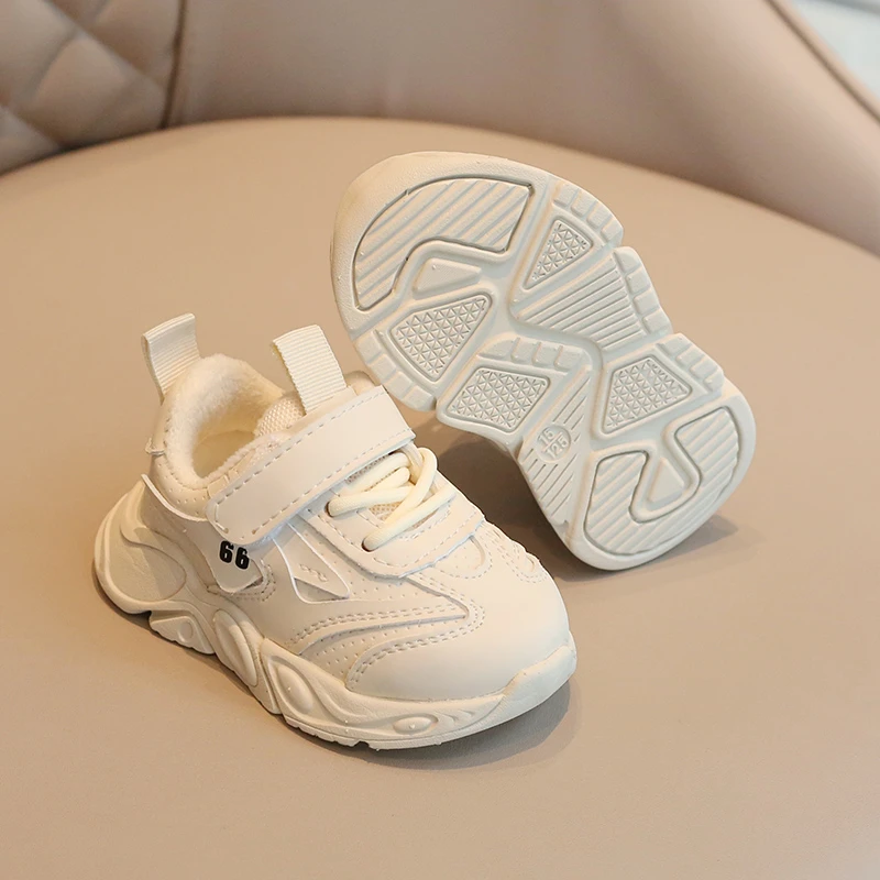 琪琪爸2025冬季新款宝宝棉鞋加绒运动鞋1一7岁男女小童软底老爹鞋
