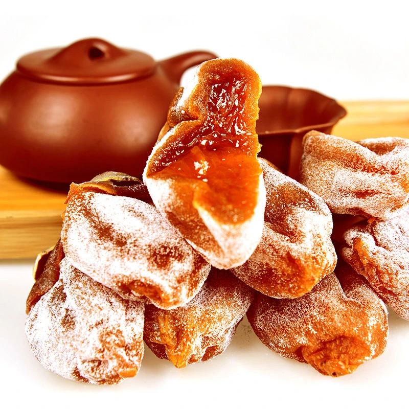 陕西正宗富平吊柿饼1斤袋装尝鲜装香甜柔韧手工晾晒