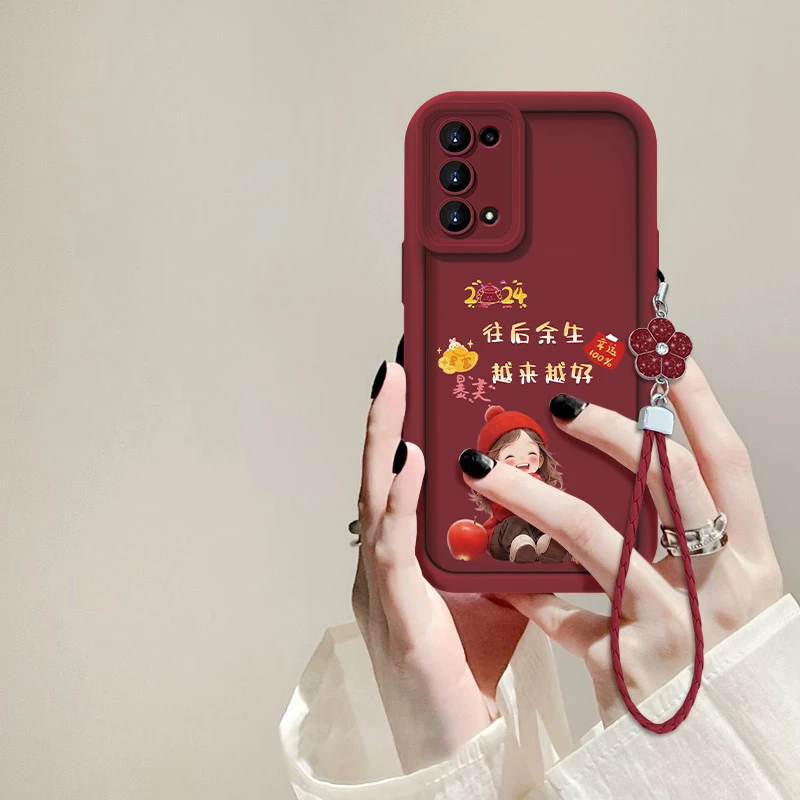 适用于OPPO Reno5Pro往后余生手机壳天眼全包硅胶防摔壳女款软壳