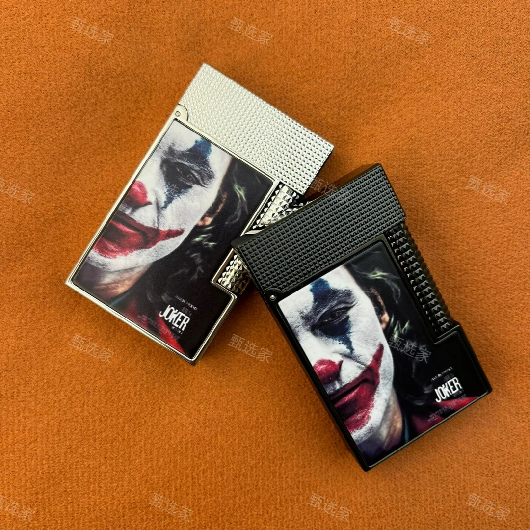 夜光小丑充气清脆防风侧滑纯铜朗声机轻奢礼品轻奢时尚个性打火机