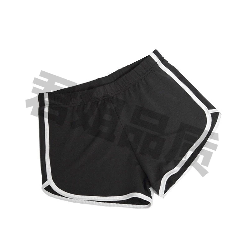 女3分跑步瑜伽运动短裤宽松休闲运动裤夏季大码阔腿裤高腰薄款