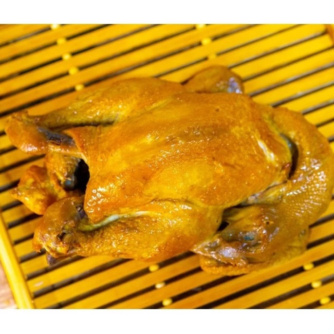 清真福顺斋-老式烧鸡550克开袋即食生鲜新鲜溜达鸡熟食清真手工