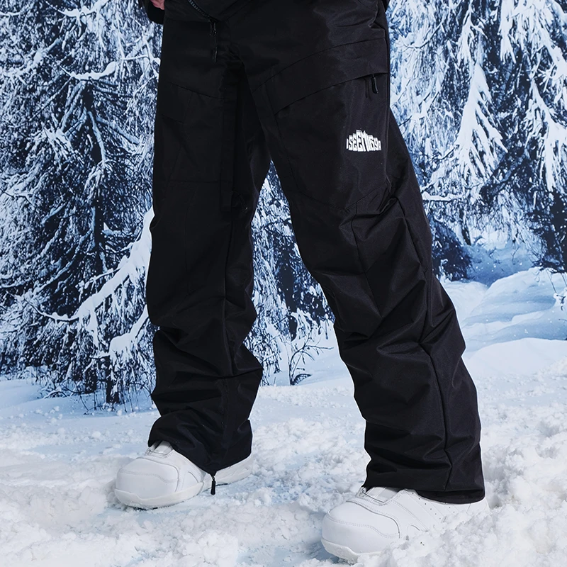 ISEEMIGGA新款【基础款裤子】滑雪服套装防水防风3L冲锋衣户外