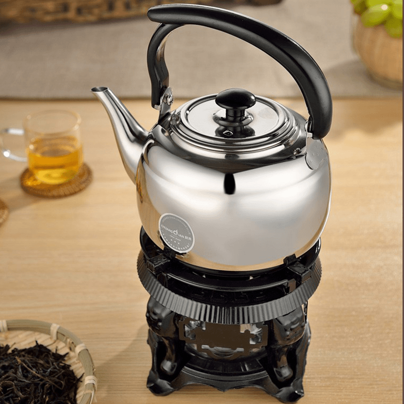 户外酒精炉煮茶旅游烧水壶泡茶炉功夫茶具旅行套装便携式酒精灯炉