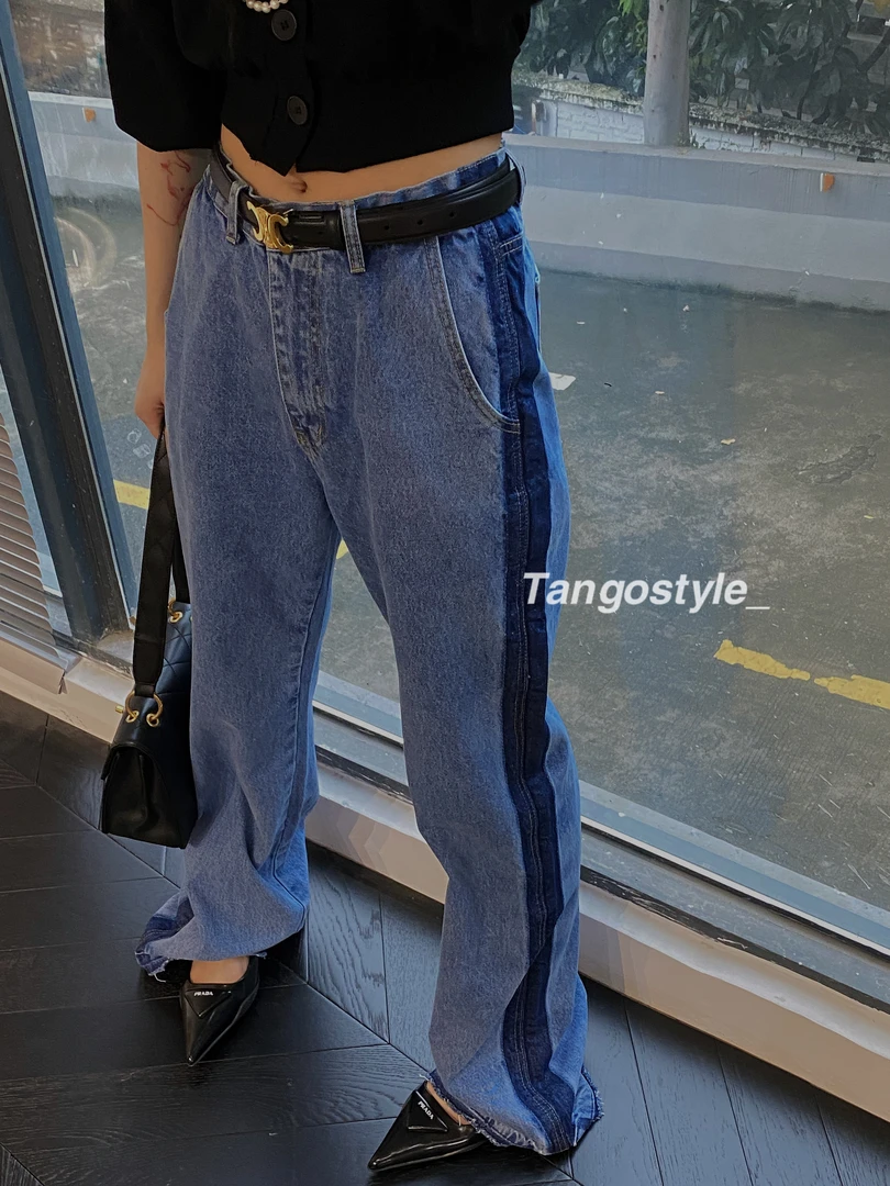 Tangostyle《街头素描》牛仔裤 F61#高腰