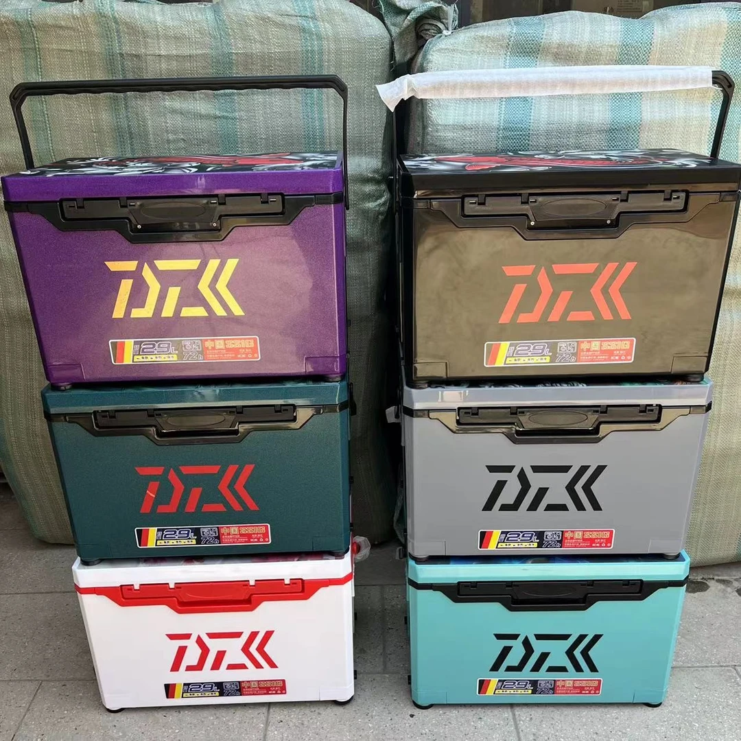 新款29升自动钓箱四脚升降渔具（内盒新款老款随机发）渔具用品
