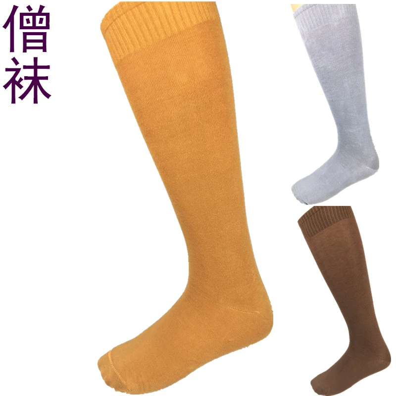 僧袜免绑腿防滑棉弹力棉大袜