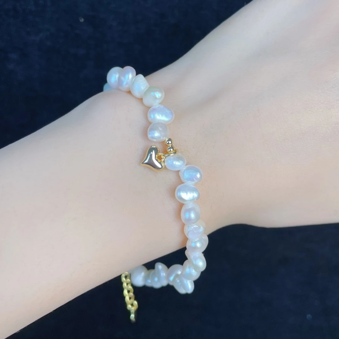 铜合金素款手链 B32轻奢手链复古小清新手链可调节巴洛克风