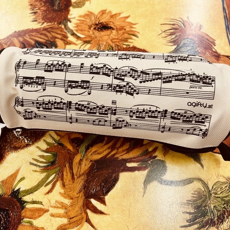 【铅笔盒/化妆盒/笔袋/便携手包 吉他盒】 德国进口音乐文创