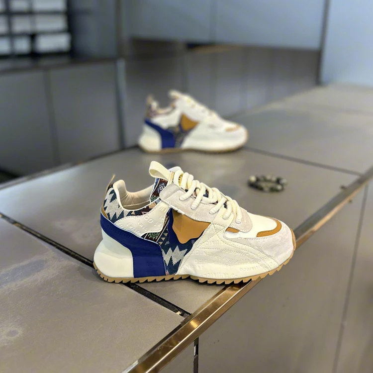 秋季新款男鞋轻奢百搭时尚男士包底潮鞋百搭时尚网红爆款舒适鞋子