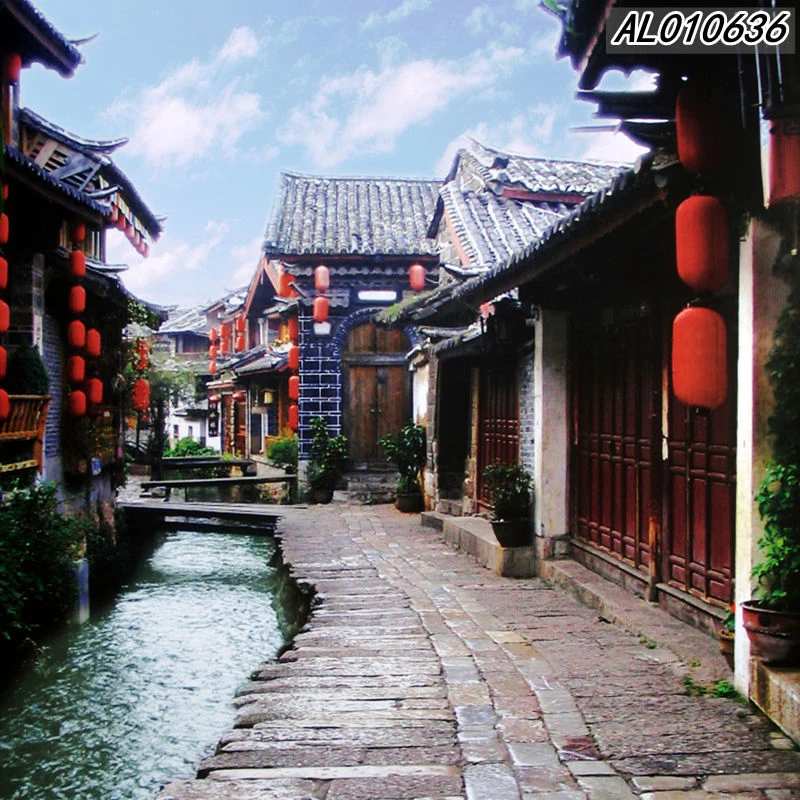 直播背景布直播间网红主播背景墙3d立体窑洞土房草原背景
