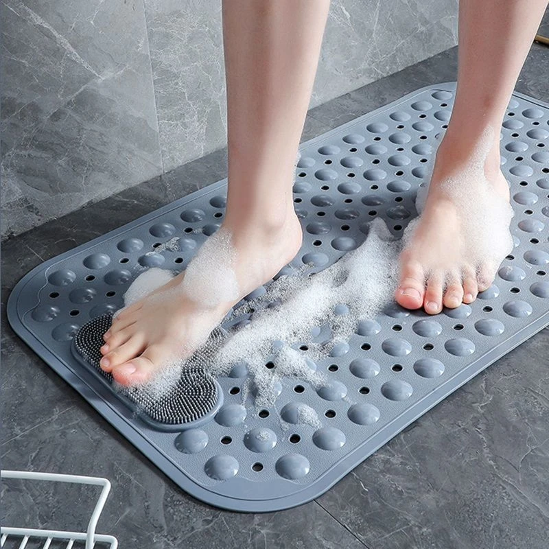 【加厚防滑】浴室防滑垫脚底按摩洗澡脚垫卫生间淋浴厕所防摔地垫