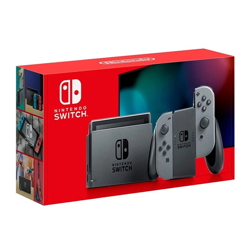 Nintendo/任天堂Switch续航掌机 NS掌上游戏机便携日版续航版灰黑